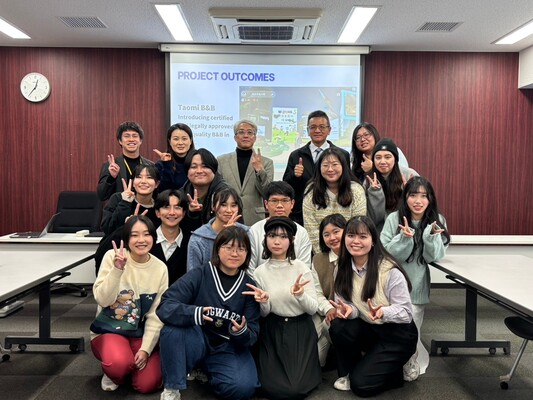 暨大教院學士班赴愛媛大學交流，強化USR合作與地方創生連結圖片